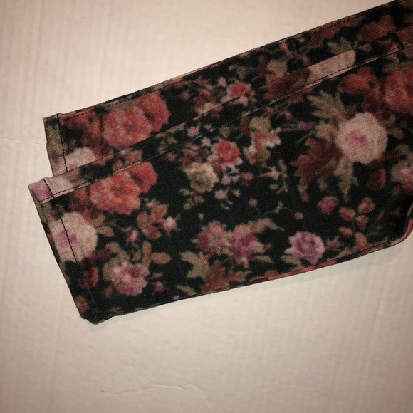 hudson floral print skinny jean size 26 - Picture 4 of 13